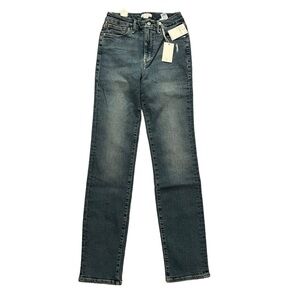Good American Good Classic Stacked Size 6/28 inseam 33 Blue803 NWT